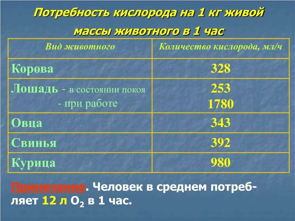 Максимальное содержание кислорода в. Потребность человека в кислороде. Количество кислорода в человеке. Расчет кислорода на кг веса. Потребность в кислороде в минуту.