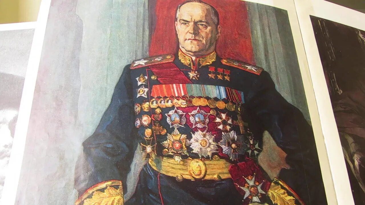 Портрет маршала г к жукова