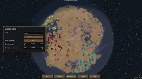 Rimworld map