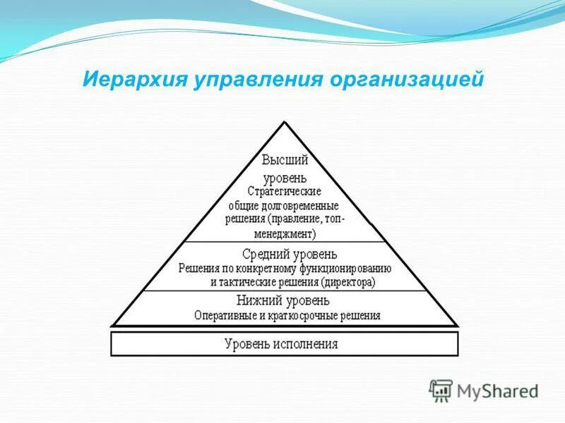 Тогбпоу «аграрно-технологический техникум». Иерархия в структуре организации. Модель иерархии управления. Иерархический тип моделей данных. Модель управления производством.