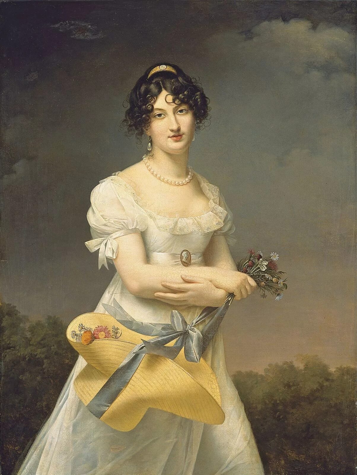 Образ эпохи. Адель романи. Adele Romany 1769 1846. Адель французская (графиня Фландрии). Живопись эпохи Ампир.