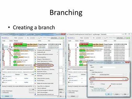 Create branch