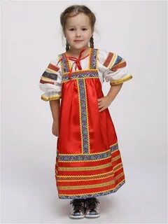 Детские народные платья