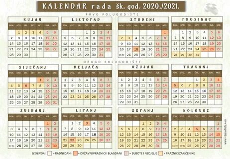 Календарные дни 2020