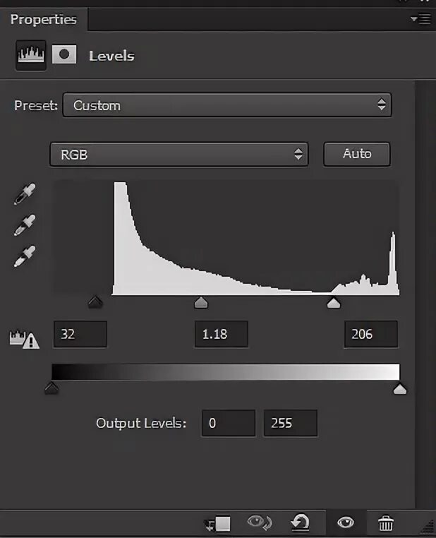 Level adjustment