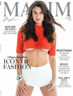 Filippa Hamilton Maxim Cover March-April 2021. 