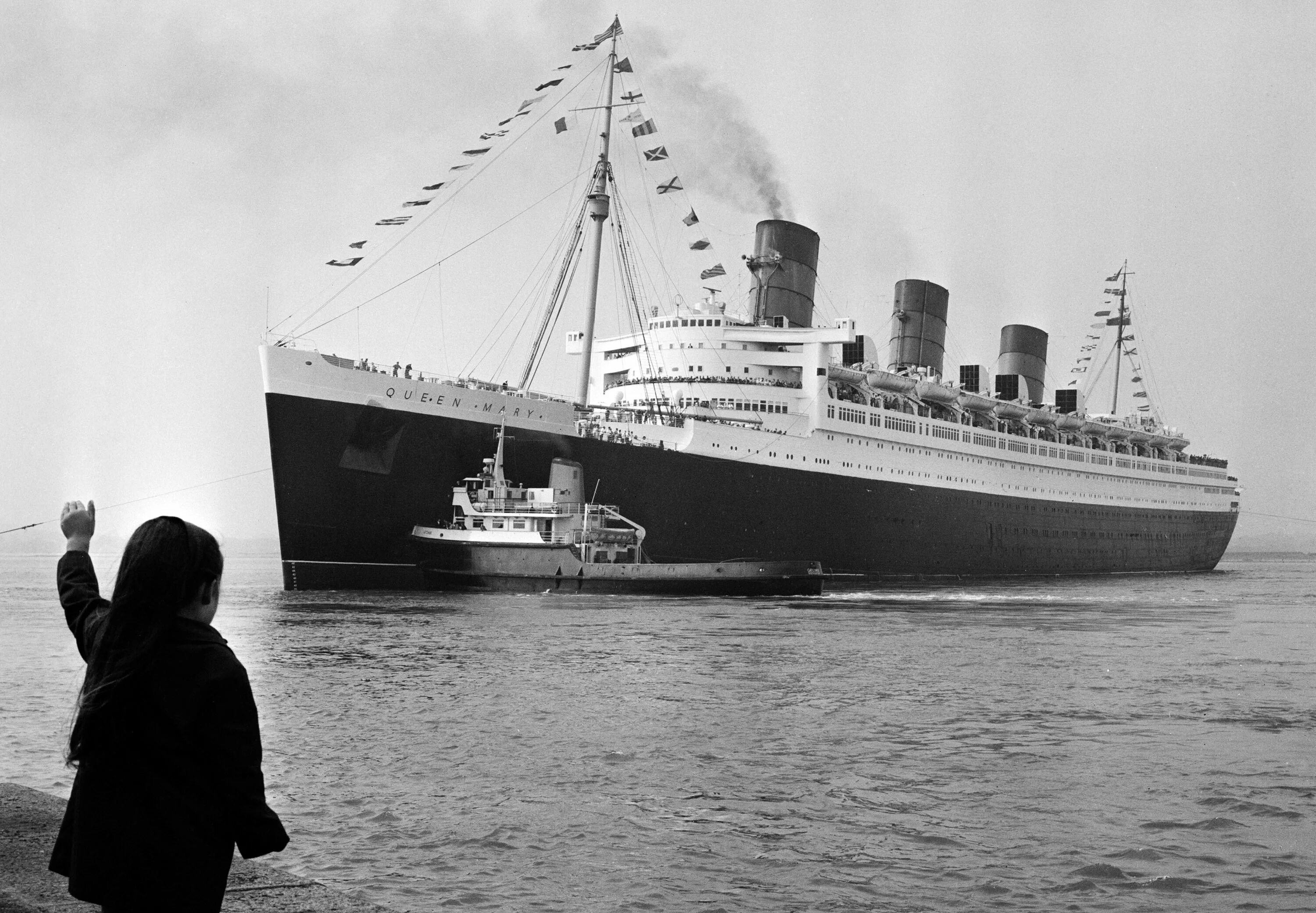 RMS Queen Mary 1. Queen Mary 1934.