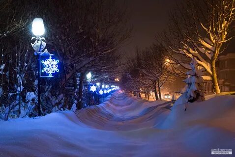 Петропавловск зимой