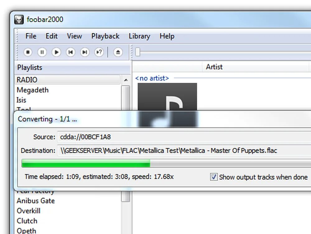 Копирование аудио. Foobar2000 запись аудио cd. как записать cd диск из flac. foobar2000 рекомендуемые конверторы. рип флак с диска.