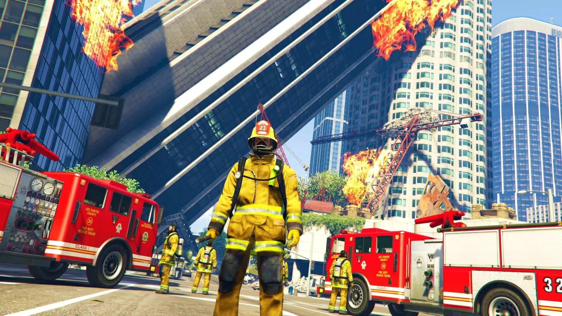 Гта 5 пожарная машина. ГТА 5 пожарные. Пожарник GTA 5 Rp. GTA 5 Firefighter. Пожарная машина ГТА 5.