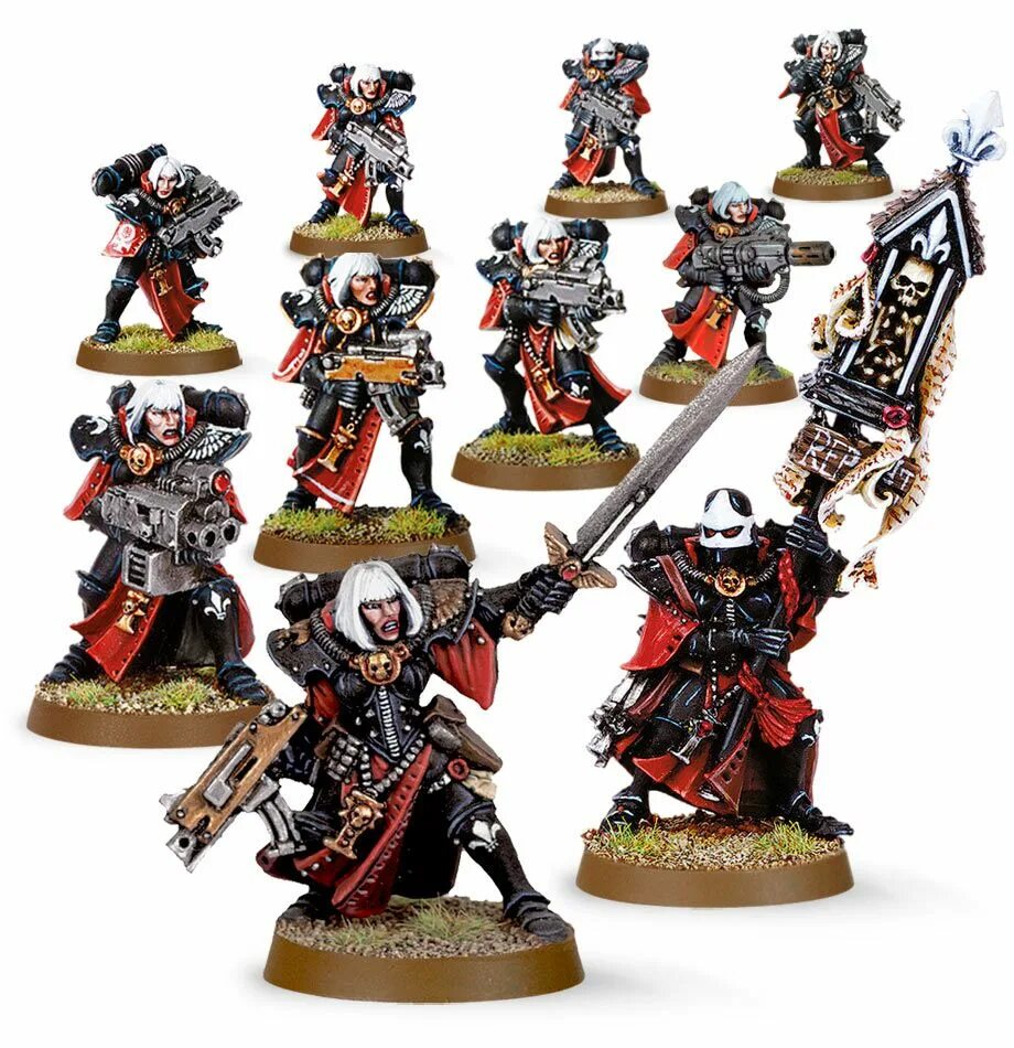 Warhammer 40000 миниатюры Adepta Sororitas. Сёстры битвы Warhammer 40000 миниатюры. Adepta Sororitas: Battle sisters Squad. Сестра битвы вархаммер 40000 миниатюры. Warhammer battle sister