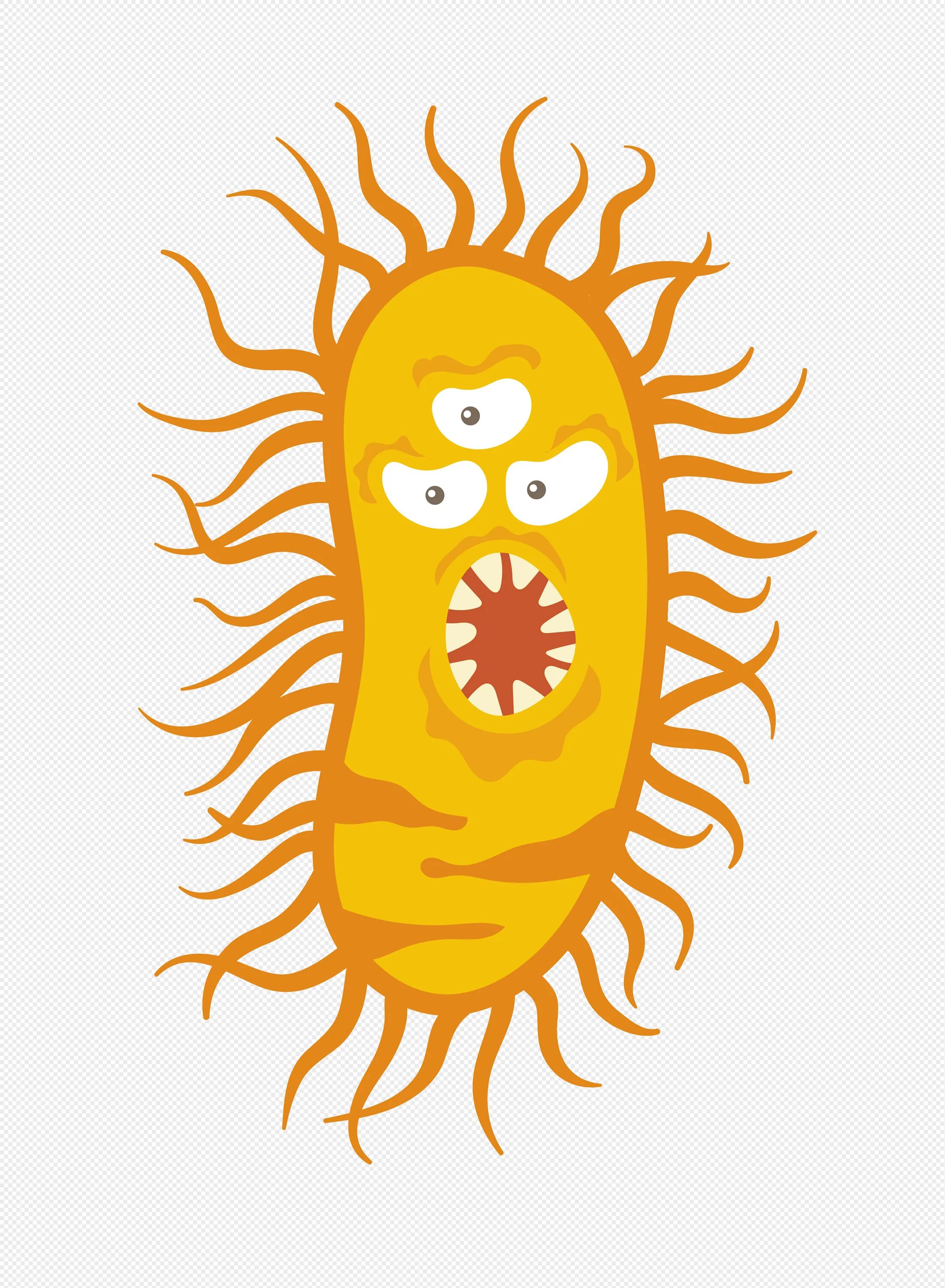 Желтые бактерии. Бактерия зомби. Бактерии вектор. Микроб желтый рисунок.