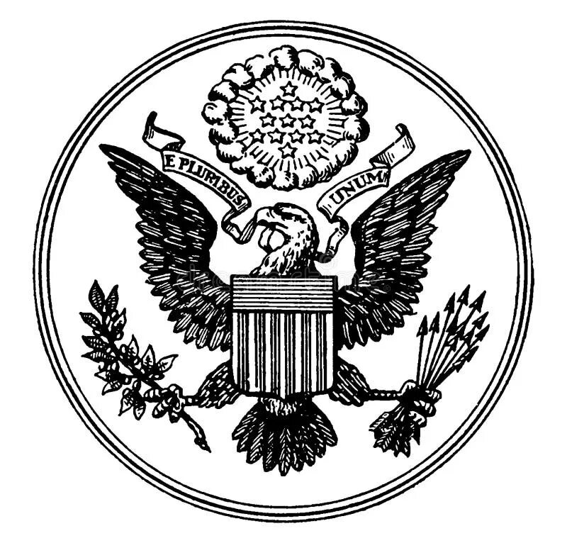 The great seal of the usa. Государственный герб сша. The great seal. Большая печать. Печать сша.