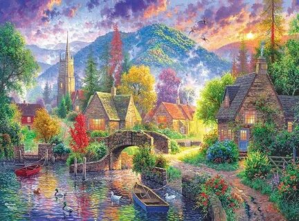 Бесплатные пазлы красивые пейзажи