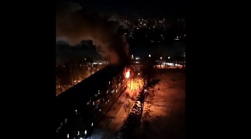 Что горит в пушкинском районе