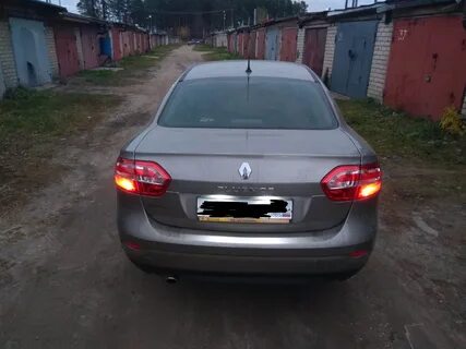Рено флюенс задний фара