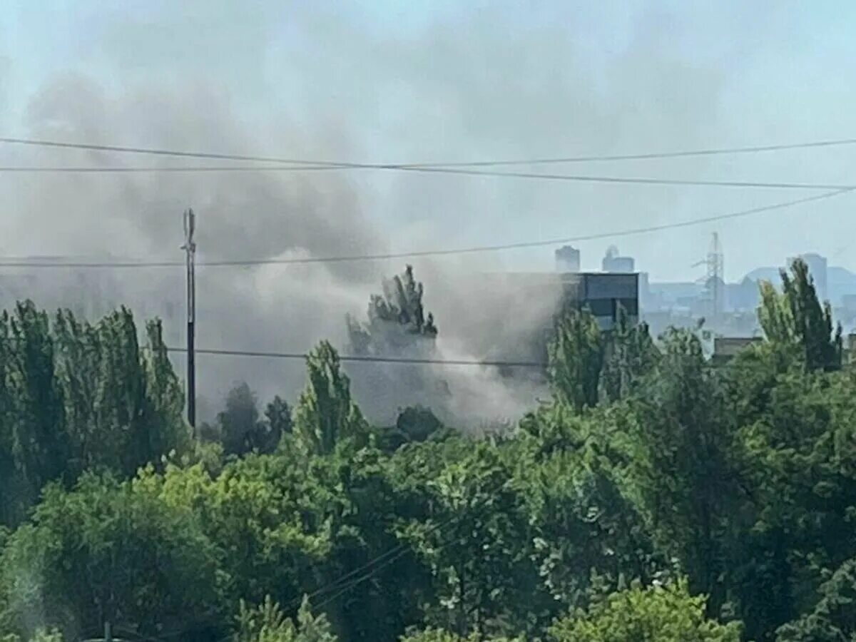 В донецке взорван штаб