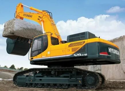 Экскаватор хундай 520