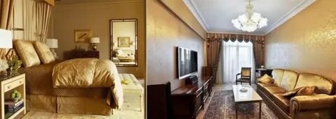 Комнаты цвета золотого