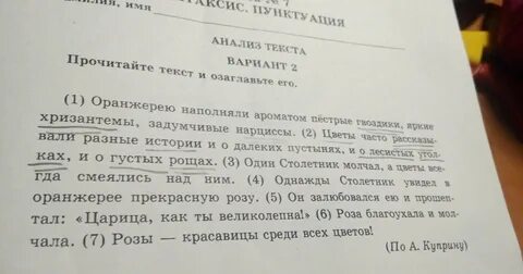 Анализ тир