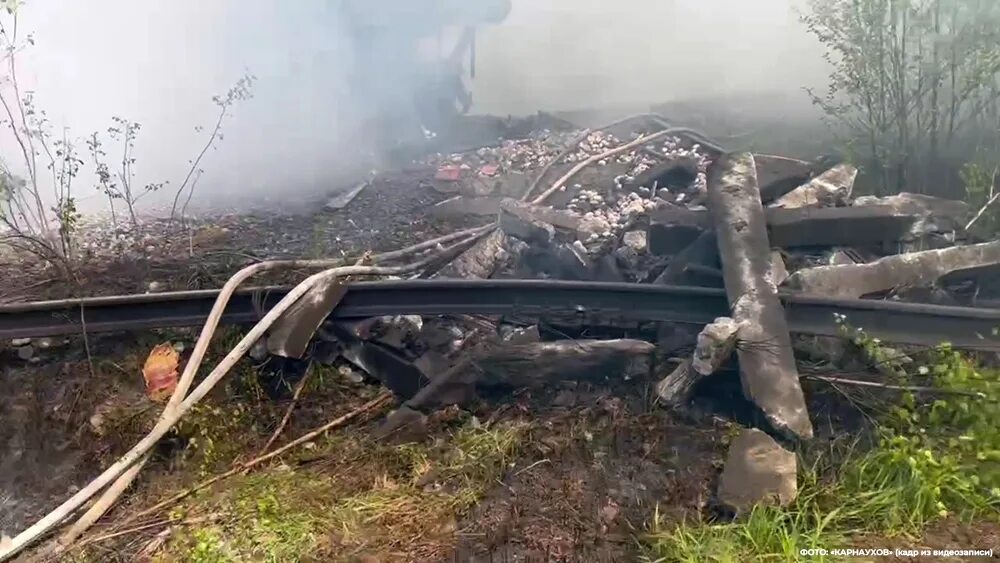 Подрыв железной дороги в Брянской области. Сход поезда в Брянской области 2 мая. Железнодорожная авария. Диверсия в самаре