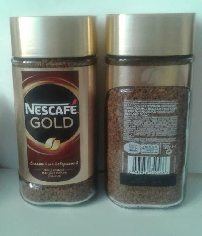 Nescafe gold банка