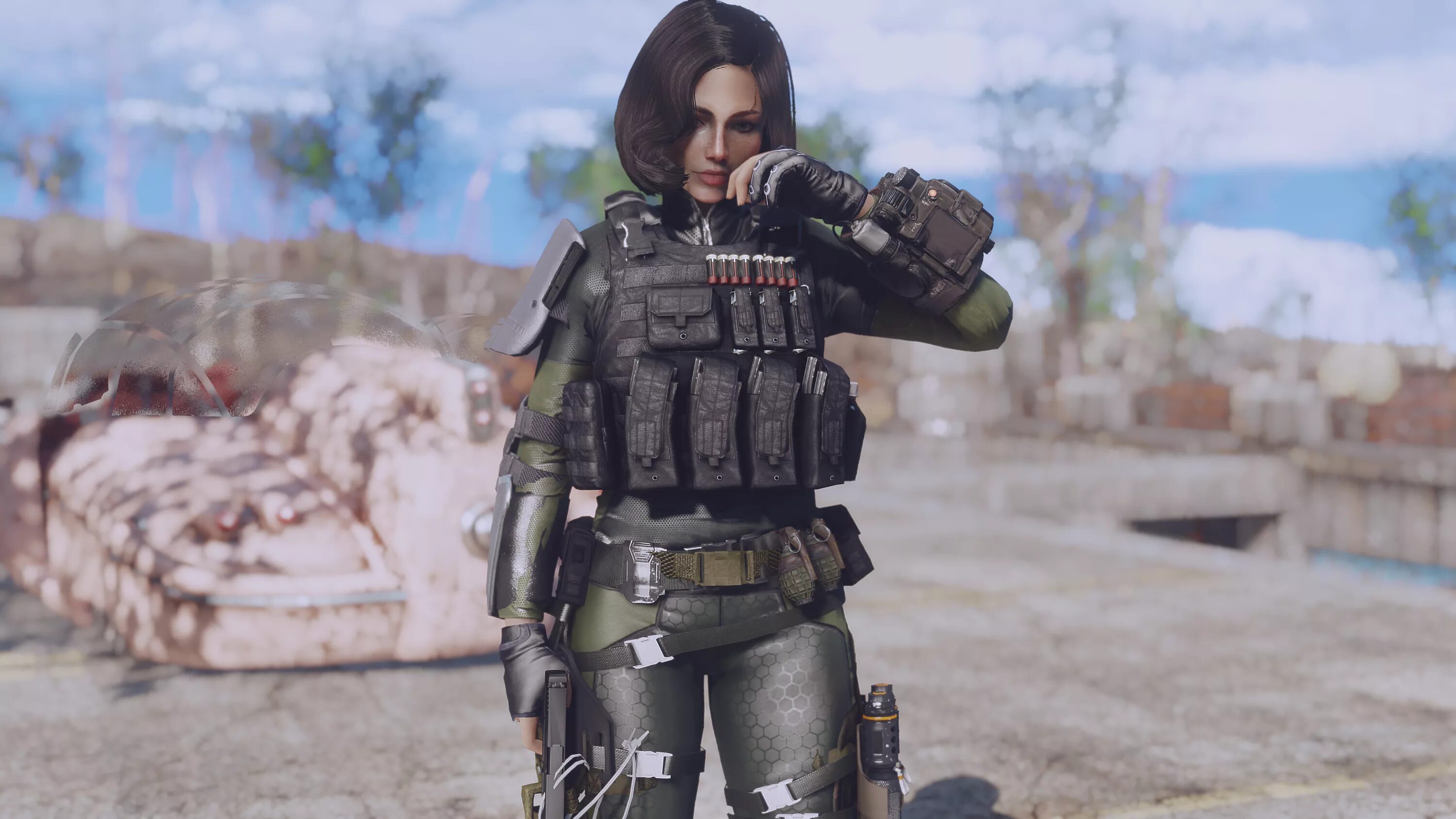 Fallout 4 моды 2024. Fallout 4 Tactical Vest. Tactic Armor Fallout 4. Fallout 4 Tactical Armor. Fallout 4 мод Tactical Armor.