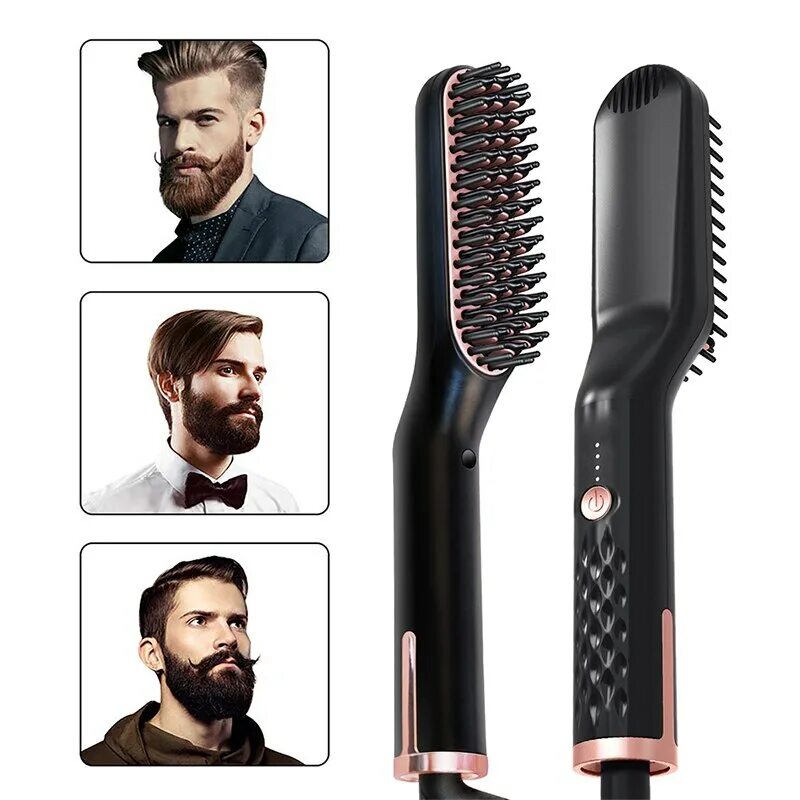 Beard Straightener выпрямитель для бороды. Утюжок для бороды Barbossa. Vikicon выпрямитель для бороды. Терморасческа для бороды. Расческа для бороды купить