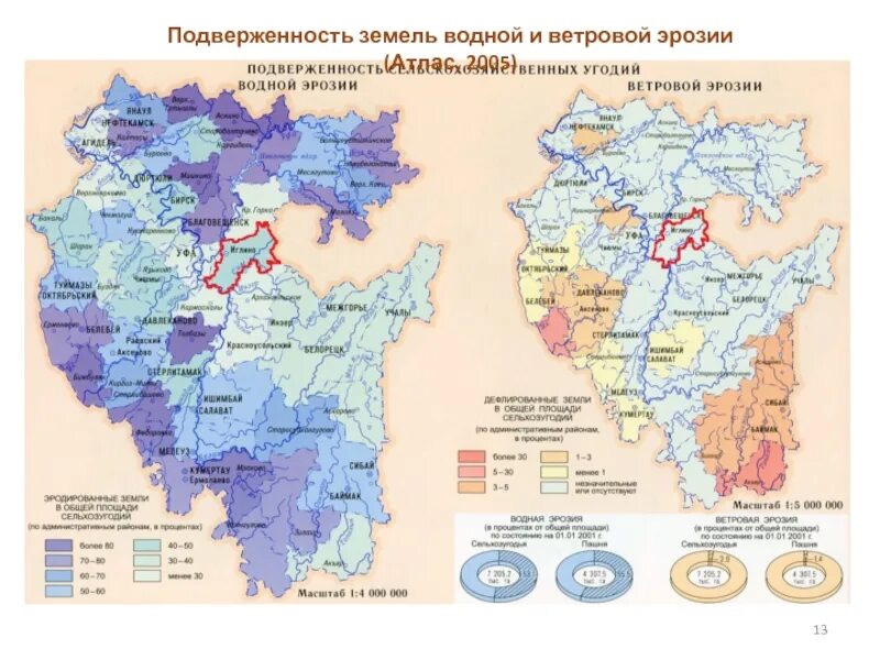 Карта осадков башкортостан. Районы водной и ветровой эрозии. водная эрозия в россии карта. ветровая эрозия атлас. ветровая эрозия карта.
