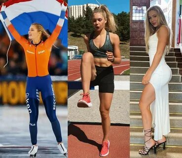 5'11" (181cm) tall speed skating world champion Jutta Leerdam.