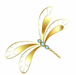 Золотая бабочка картинка