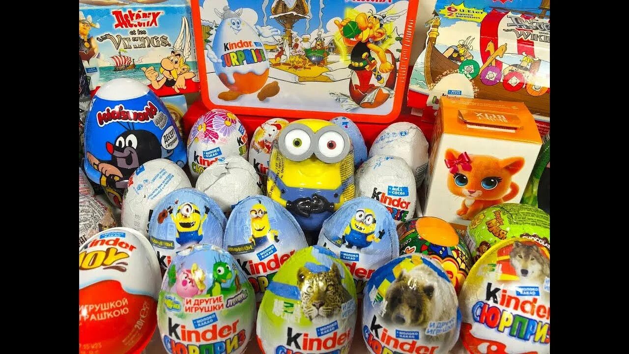 Коллекции яйца сюрприз. Киндер сюрприз Surprise Eggs Rustama. 200 Киндер сюрпризов kinder Surprise Eggs Rustama. Kinder Surprise Eggs Rustama Миньоны. Kinder Surprise Eggs Rustama Киндер сюрприз семицветик.