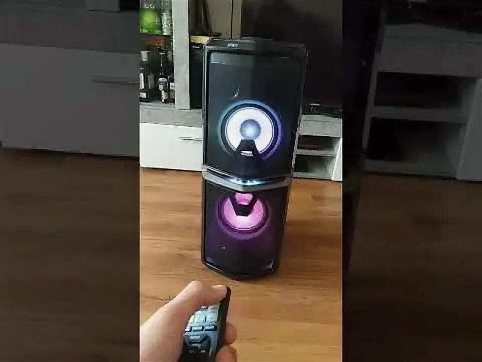 Как включить колонку lg