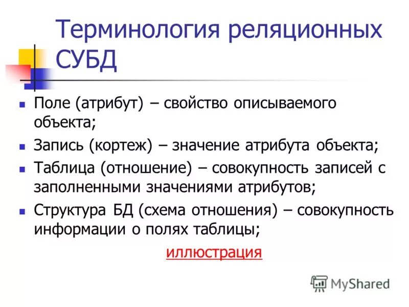 Поле атрибута
