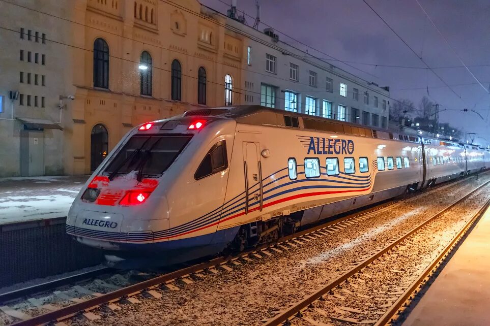 Скорость аллегро. Скоростной поезд аллегро. поезд аллегро санкт-петербург хельсинки. поезд питер хельсинки аллегро. аллегро москва хельсинки.