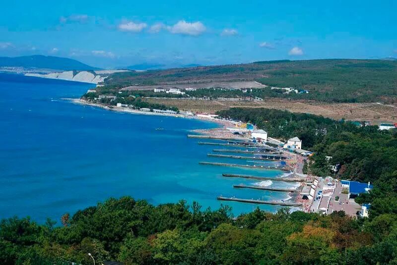 Поселок Дивноморское (Россия, Краснодарский край). Черное море Дивноморск. Санатории побережья краснодарского края