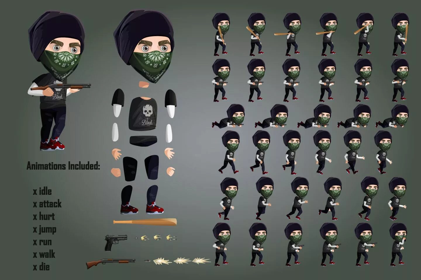 Character 2d unity