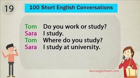Conversation examples