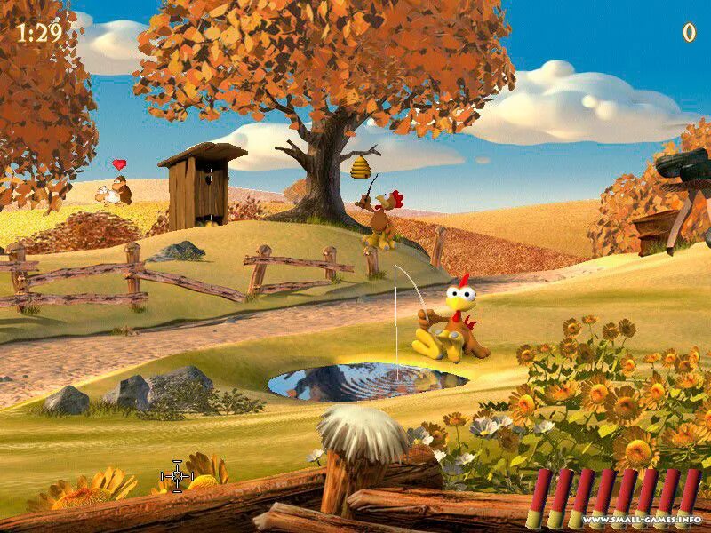 Игра moorhuhn crazy chicken. Морхухн утка. Мультяшная игра на пк. Игра курица против папуасов. Игра где убивают куриц.