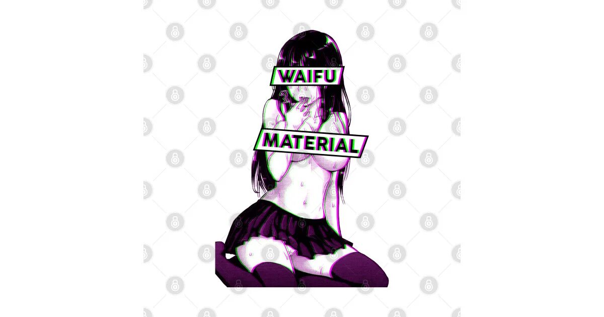 Waifu material обои. Waifu material наклейки. Вайфу материал. Waifu обои на телефон.