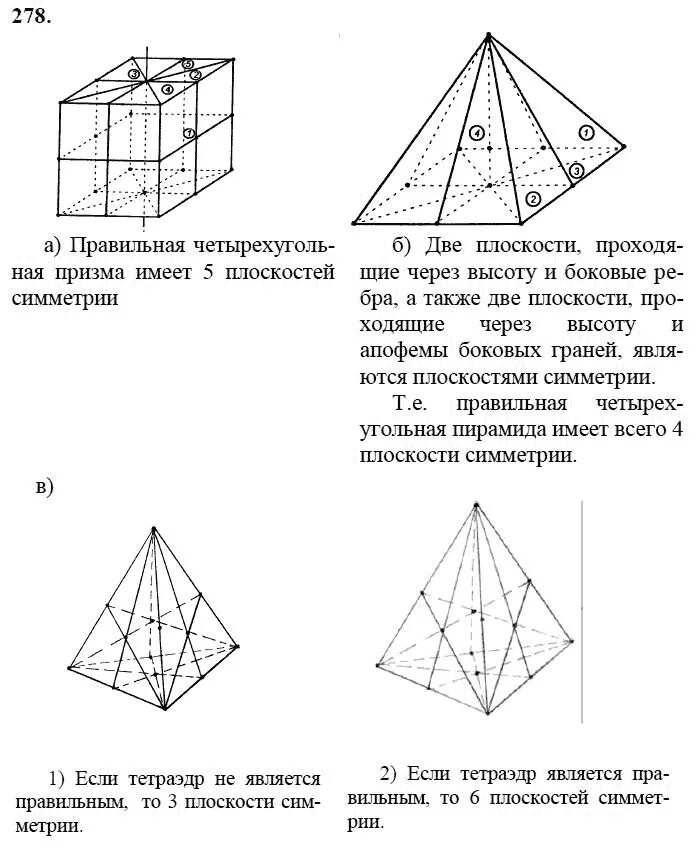 Тетрагональная призма оси симметрии. Сколько центров симметрии имеет правильная треугольная призма. Плоскости симметрии правильной четырехугольной пирамиды. Сколько плоскостей симметрии имеет четырехугольная призма. Сколько плоскостей симметрии имеет четырехугольная призма.