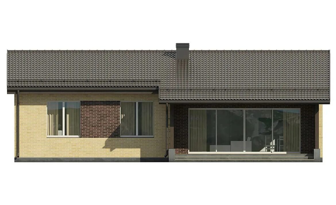 Проект дома тк 3 projekt domu M212 Piasek pustyni Murator projekty