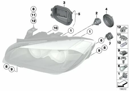 Лампы bmw x1 e84
