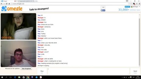 Omegle game.