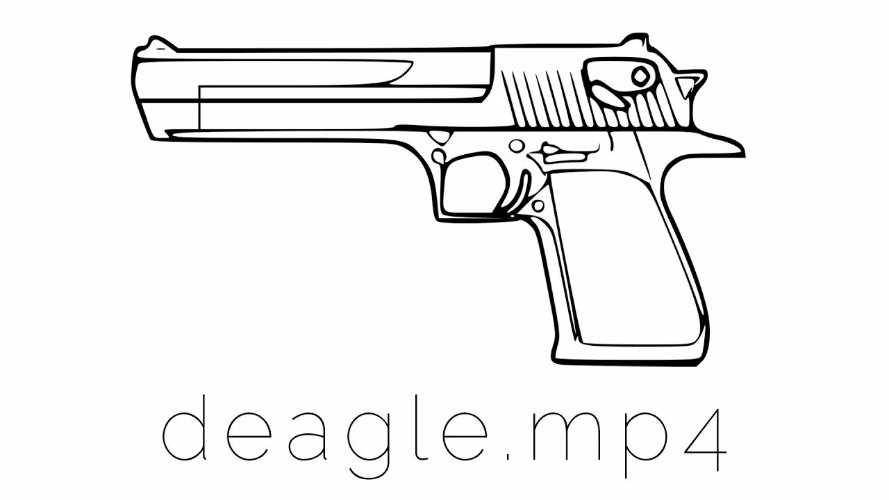 Чертеж дигла. Чертёж пистолета Desert Eagle. Чертеж пистолета Дезерт игл. Desert Eagle из дерева чертежи.