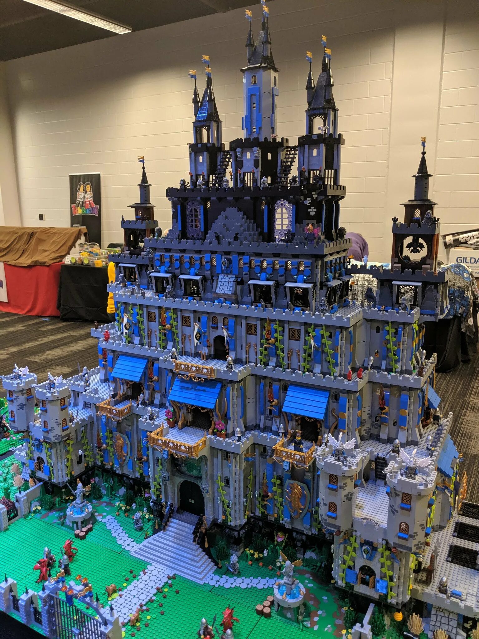 Steampunk Sci Fi Alien Lego Landscape