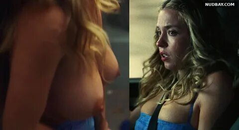 Sydney Sweeney nude tits in TV series Euphoria (2022). 