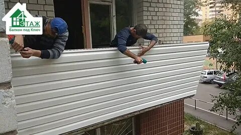 Отделка сайдингом своими руками видео