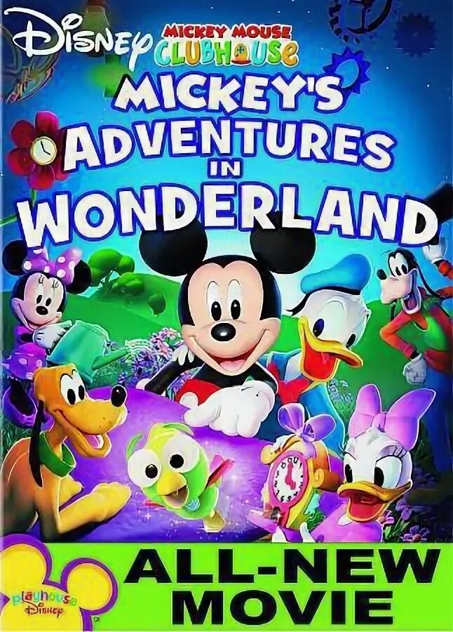 Mickey s adventures. Mickey Mouse Clubhouse Mickey's Adventures in Wonderland. Mickey Mouse Clubhouse DVD. Mickey Mouse Clubhouse клуб Микки Мауса Mickeys Adventures in Wonderland Микки в стране чудес. Mickey Adventure in Wonderland DVD.