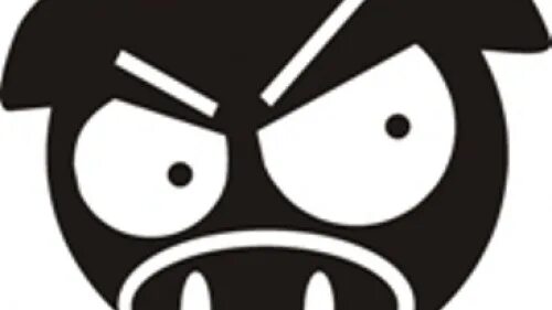 Стикер свинья с пирсингом. Злой поросенок. Злая свинья рисунок. Стикеры винки. Evil pig bss.